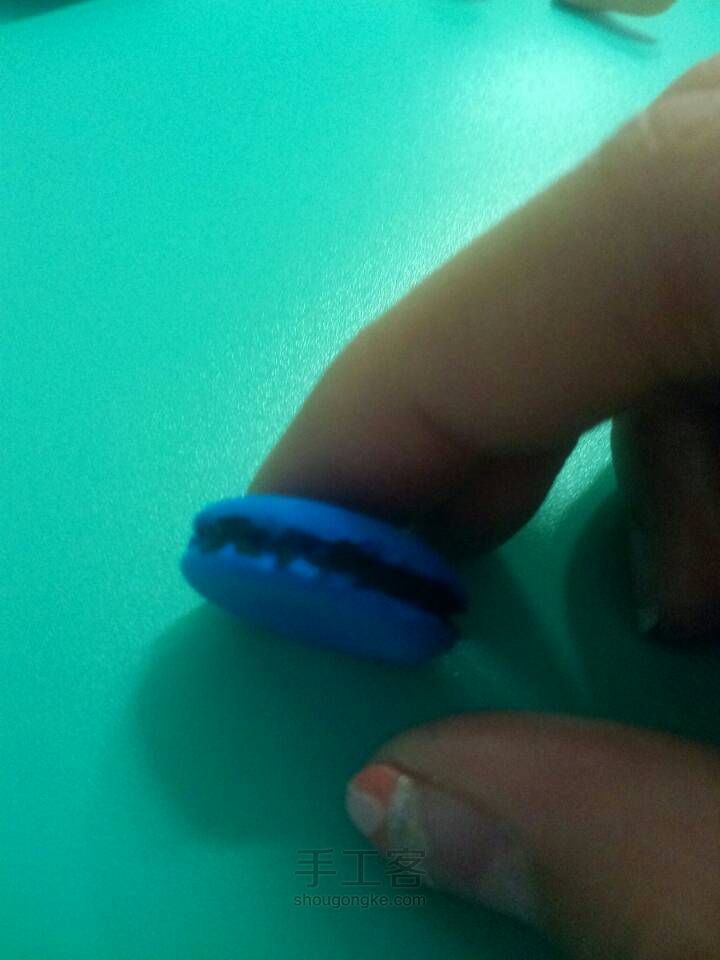 黏土迷你乒乓球（娃用）(๑• . •๑) 第16步