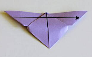 【转载】教你折个美美哒的纸蝴蝶(｡･ω･｡)ﾉ♡ 第7步