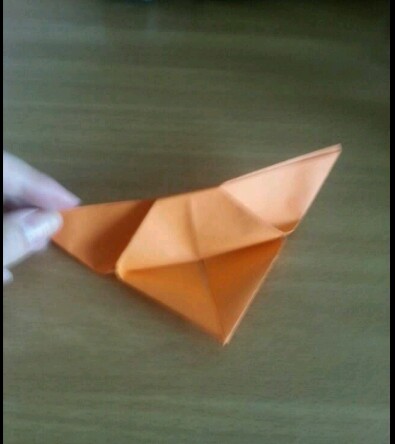 【转载】教你折个美美哒的纸蝴蝶(｡･ω･｡)ﾉ♡ 第8步