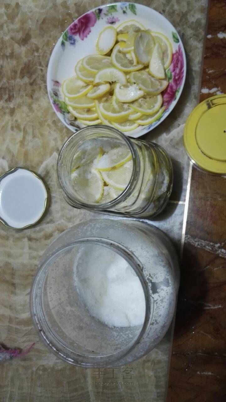 自制柠檬茶 第3步