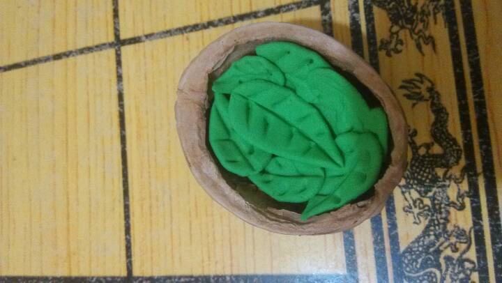 核桃壳里的小宠物 第4步