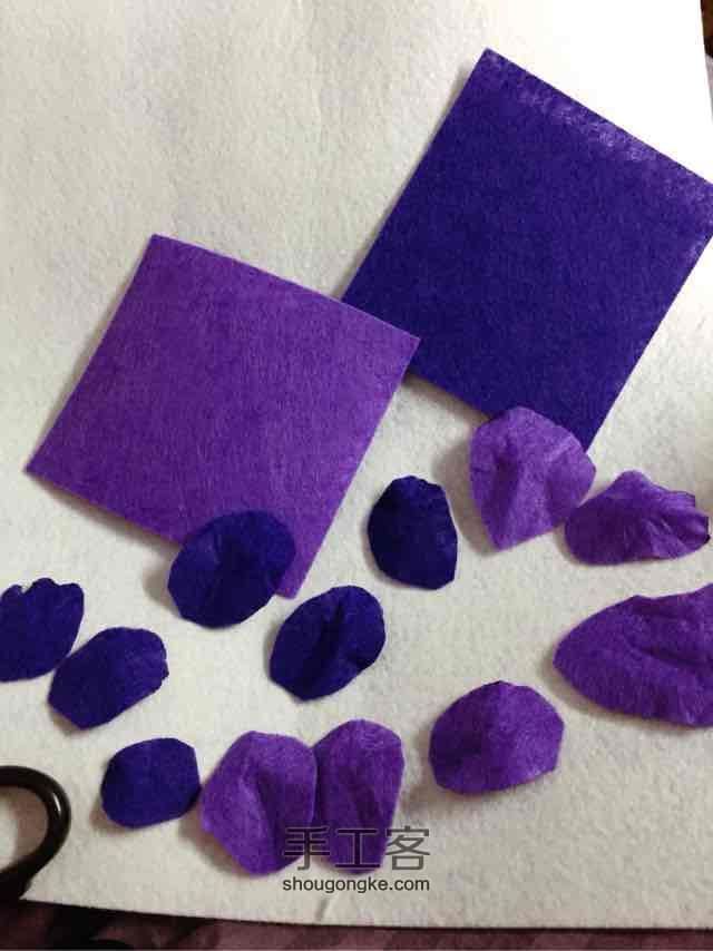 紫色迷人小花-适合高逼格的你 第4步