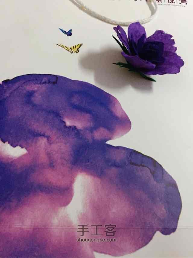 紫色迷人小花-适合高逼格的你 第10步