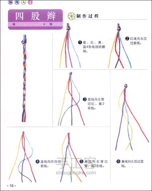 编绳大全 第2步