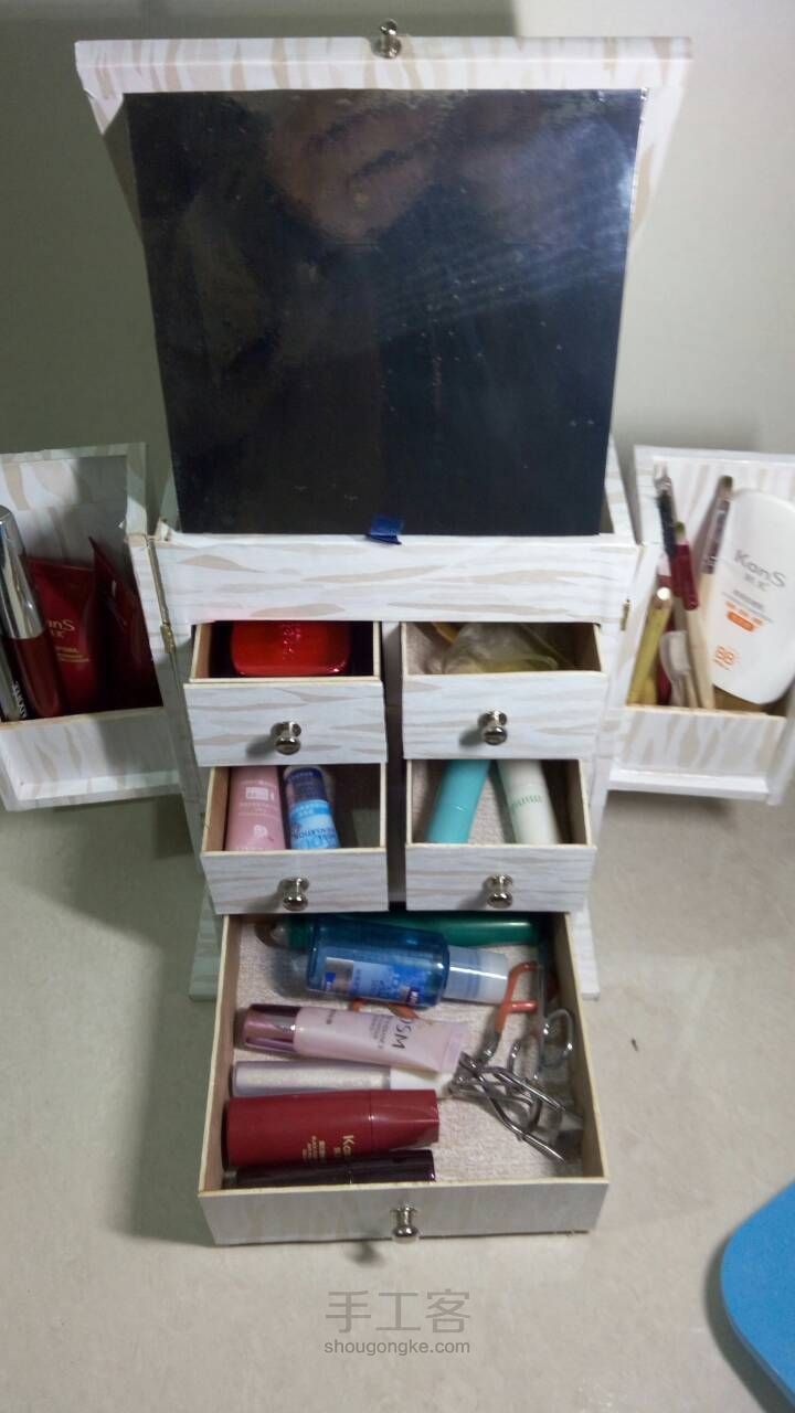 百变化妆品收纳盒（成品可购） 第32步