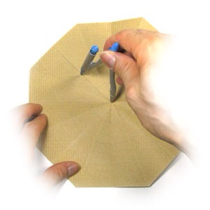 帽子折纸手工制作教程【转载】 第4步