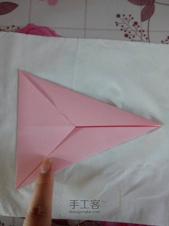 （折纸）樱花糖果盒 第5步