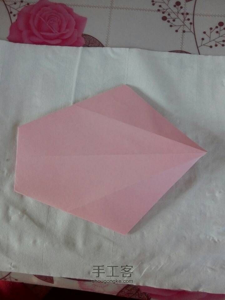 （折纸）樱花糖果盒 第10步
