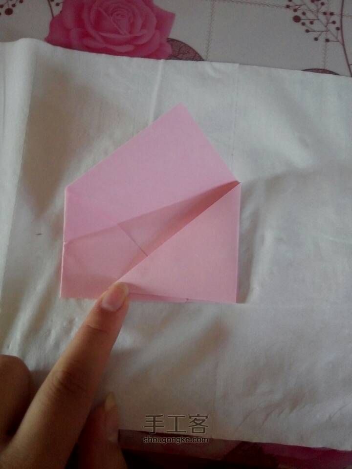 （折纸）樱花糖果盒 第14步