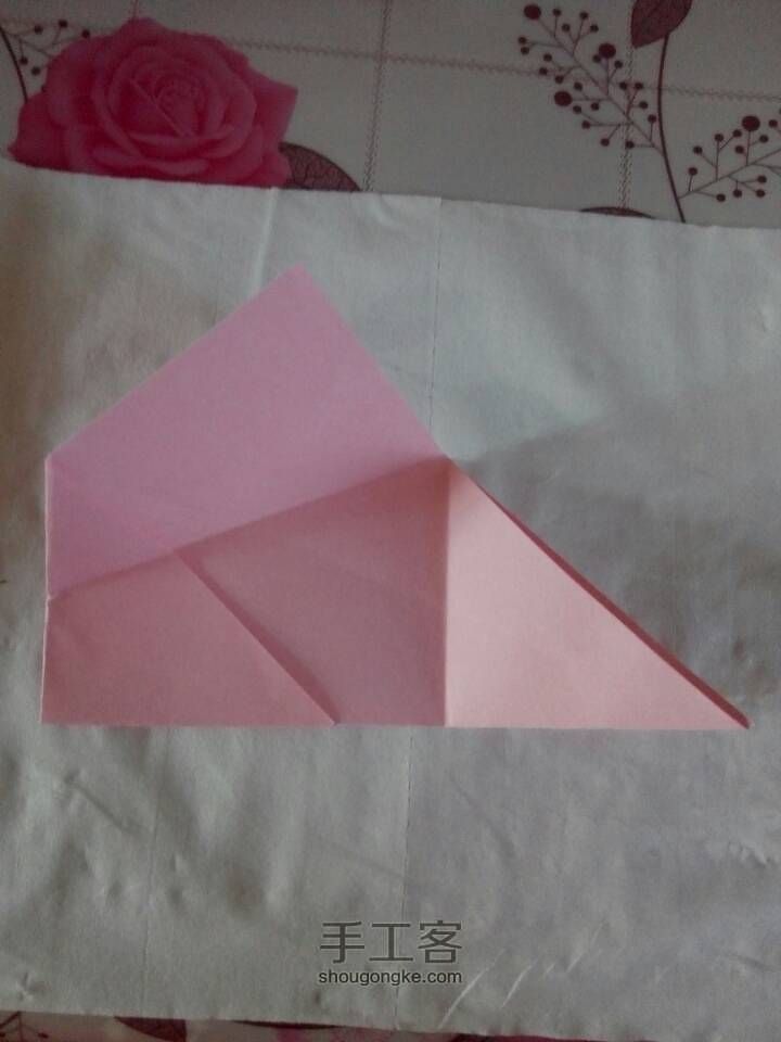 （折纸）樱花糖果盒 第13步