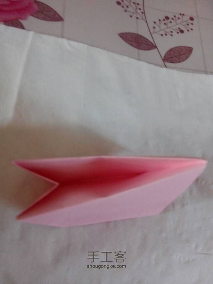 （折纸）樱花糖果盒 第18步