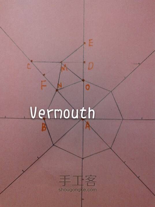 〔 Vermouth 〕纸艺—萌萌哒钻石 第6步