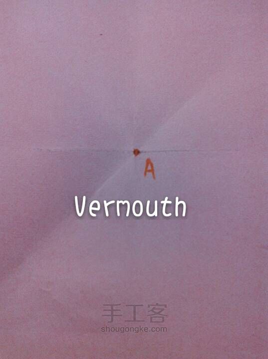 〔 Vermouth 〕纸艺—萌萌哒钻石 第1步