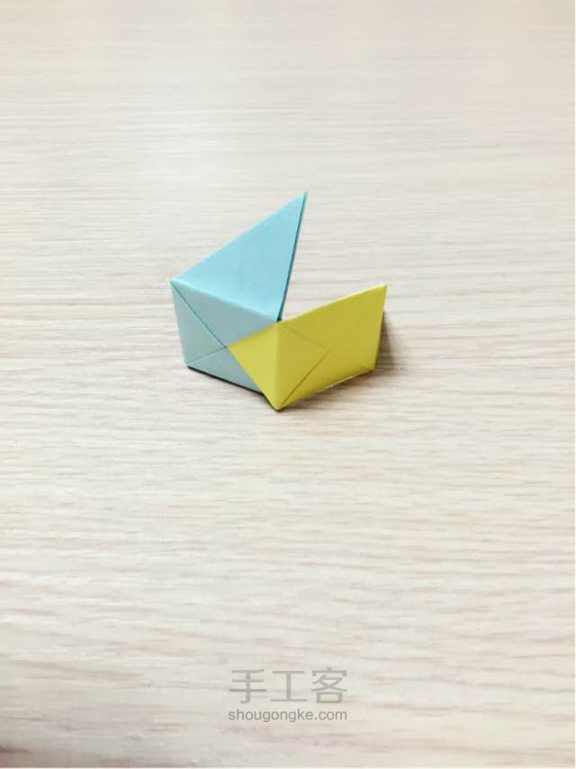 【優姬製作】·彩色正方體.迷你盒子君 第11步