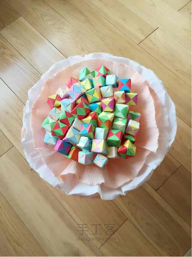 【優姬製作】·彩色正方體.迷你盒子君 第22步