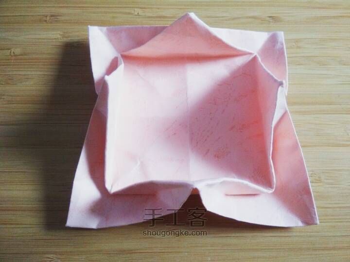 莲花（荷花）手工折纸 第11步