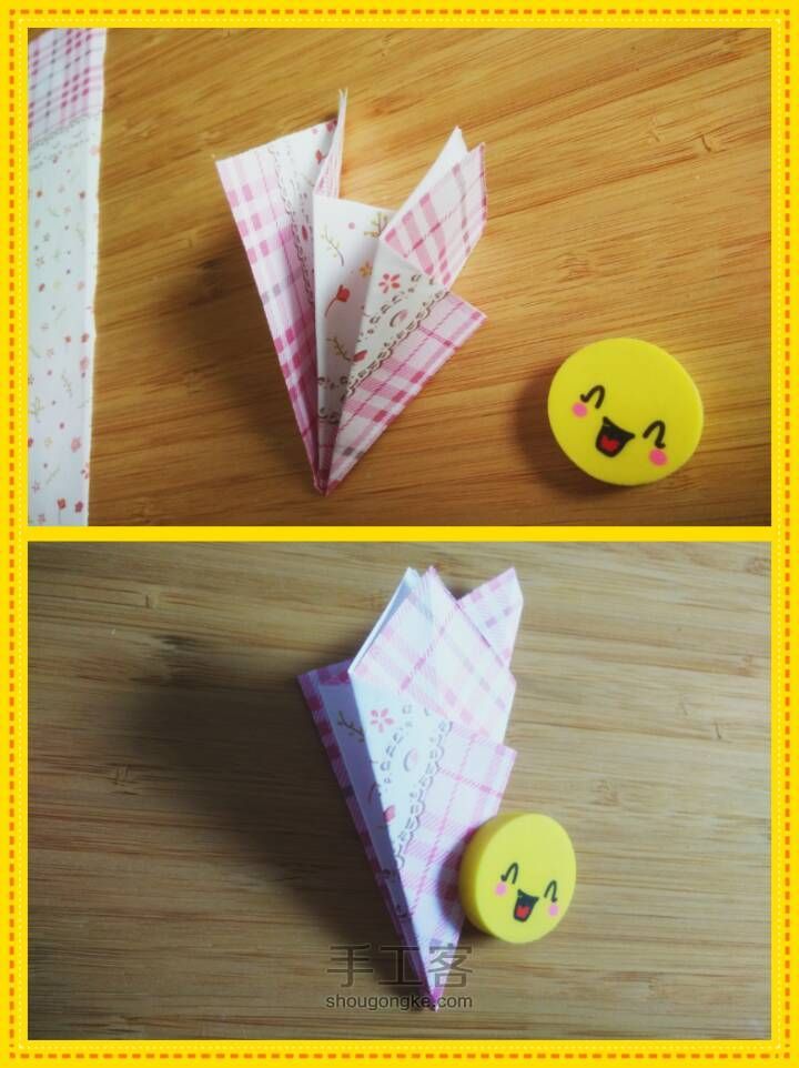 樱花星星折纸 第6步