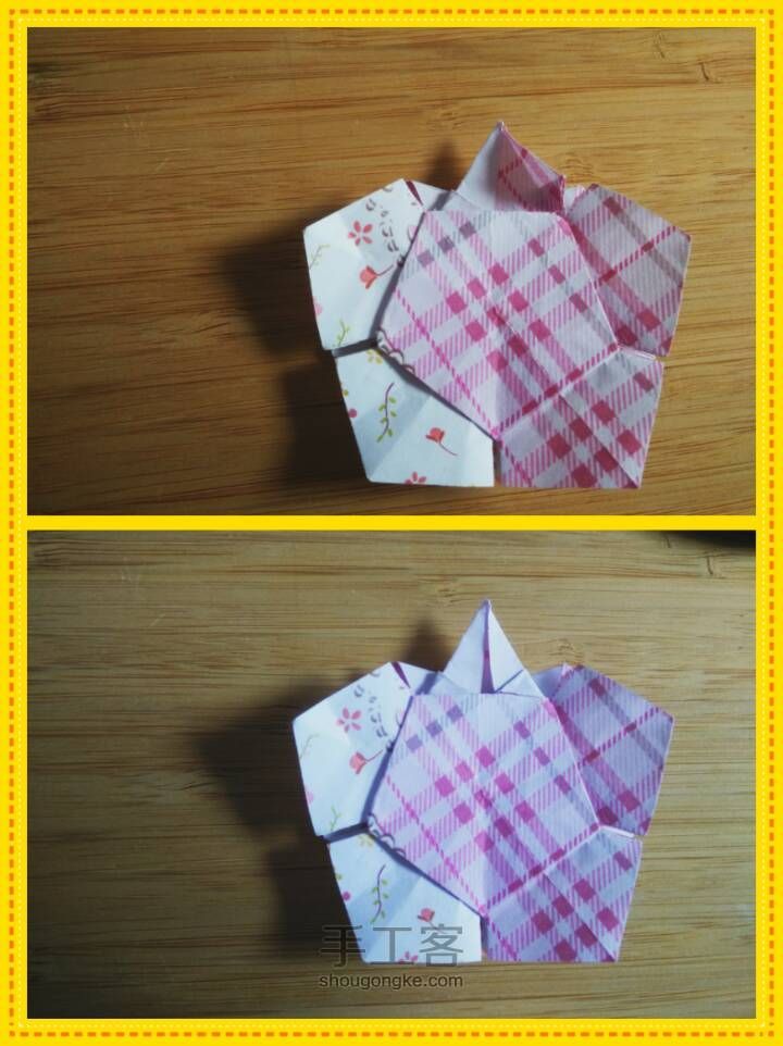 樱花星星折纸 第27步