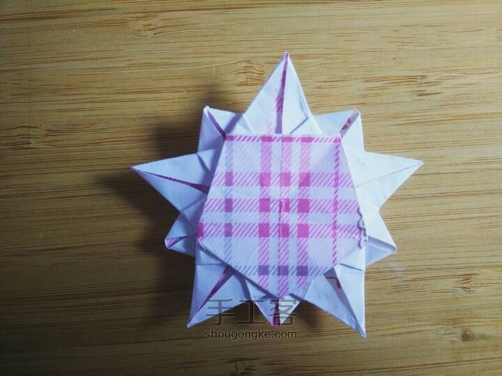 樱花星星折纸 第28步