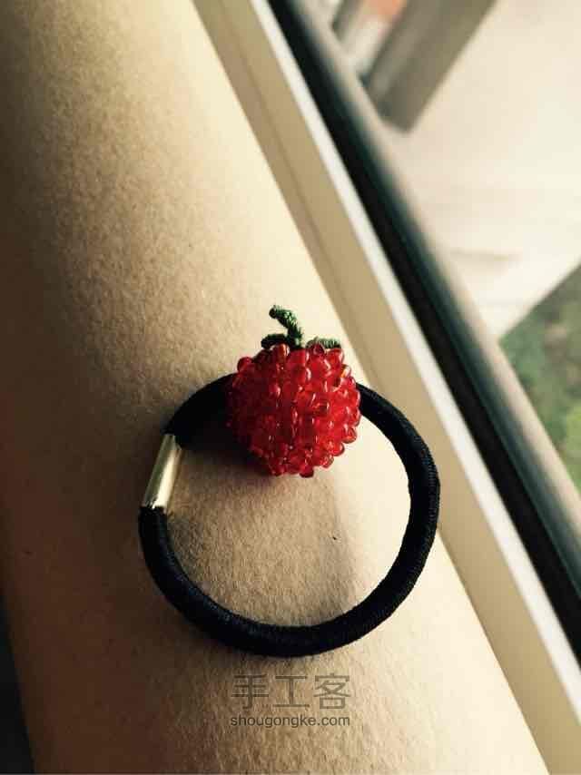 两款鲜嫩多汁の草莓🍓立体刺绣 第23步