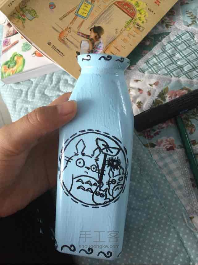 DIY手绘花瓶 第6步