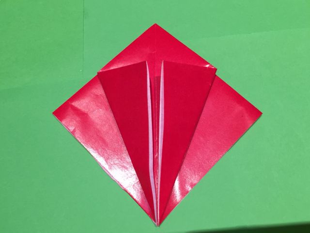 圣诞老人折纸教程（二） 第4步
