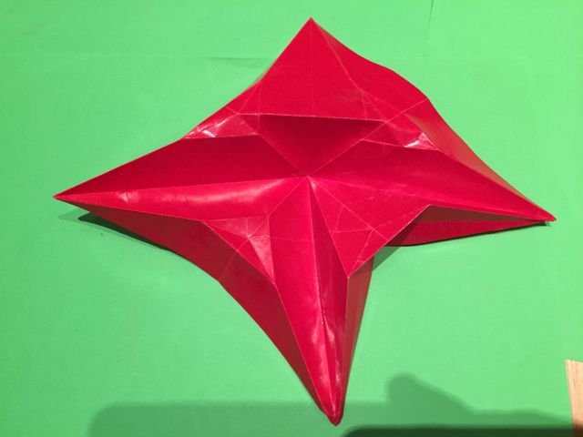圣诞老人折纸教程（二） 第17步