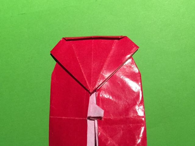 圣诞老人折纸教程（二） 第36步