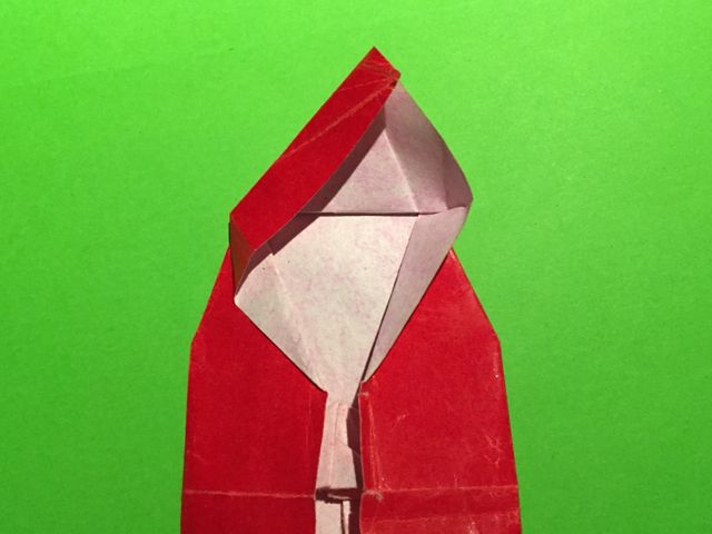 圣诞老人折纸教程（二） 第38步