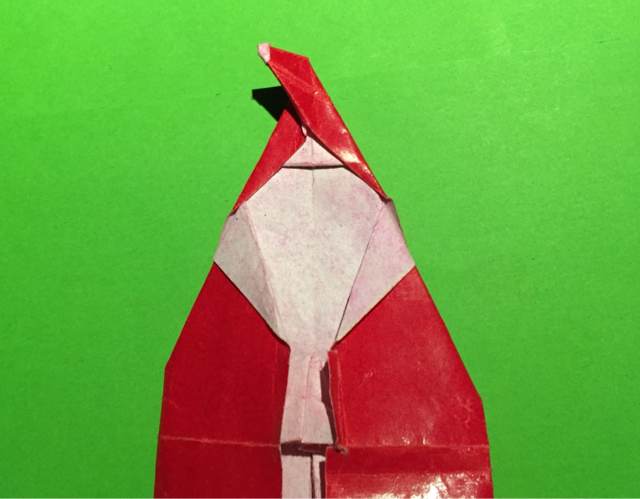 圣诞老人折纸教程（二） 第46步