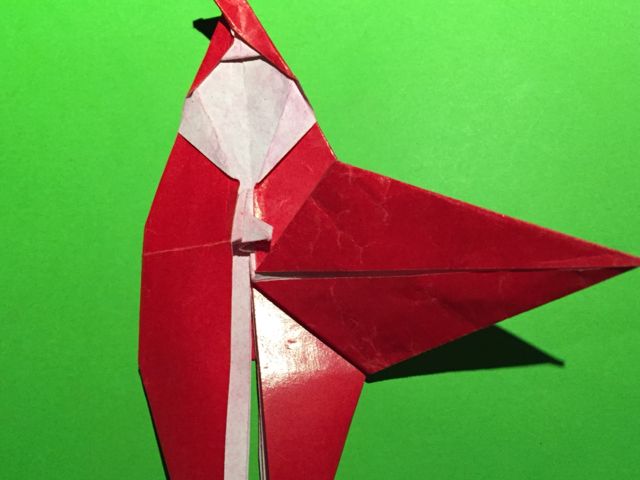 圣诞老人折纸教程（二） 第48步
