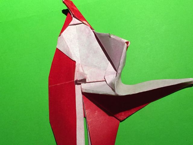 圣诞老人折纸教程（二） 第50步