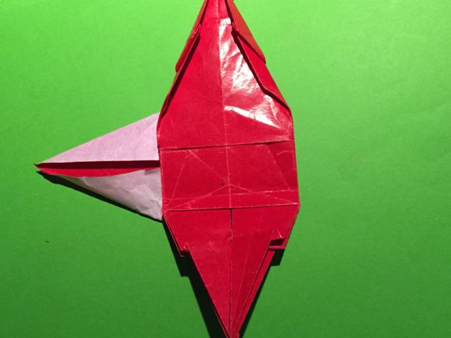 圣诞老人折纸教程（二） 第59步