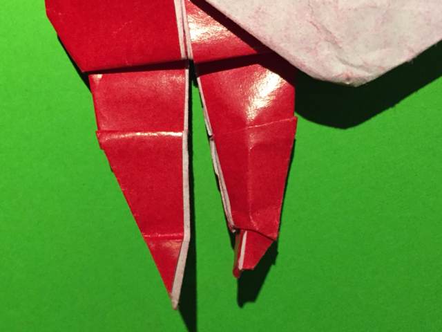 圣诞老人折纸教程（二） 第69步