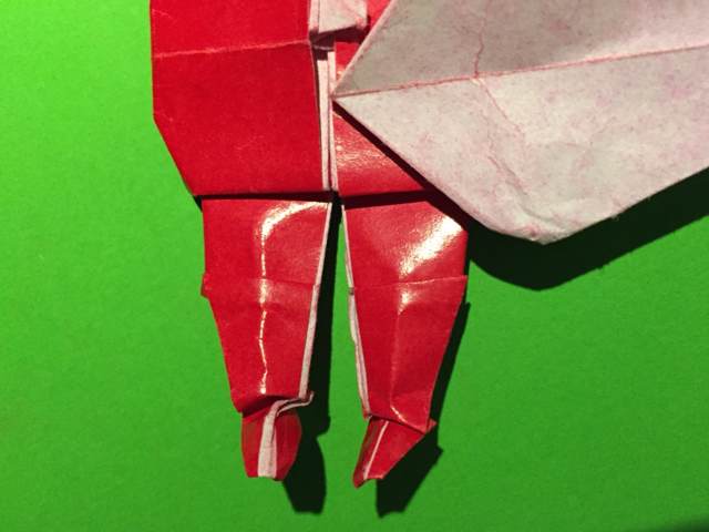 圣诞老人折纸教程（二） 第70步