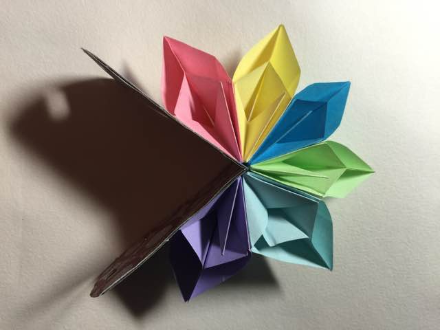 （纸花系列二十一）一款纸花的制作 第20步