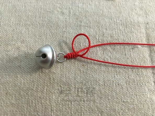 可爱铃铛手链 第3步