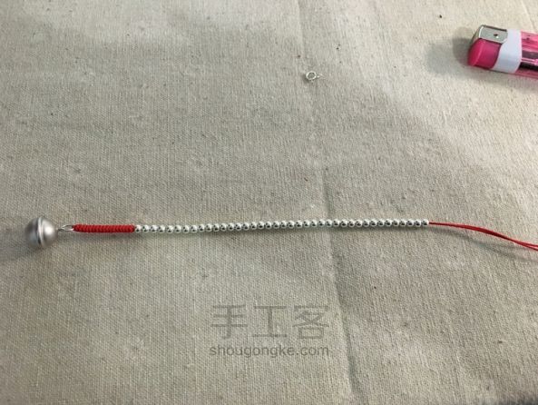 可爱铃铛手链 第6步