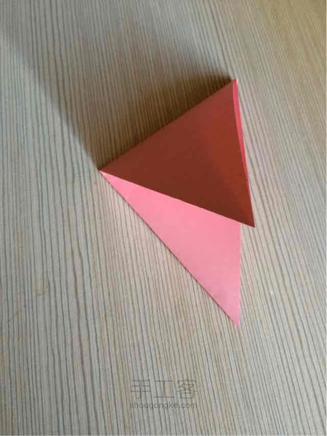 可爱的千纸鹤 第3步