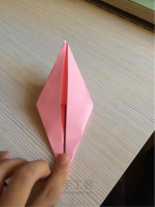 可爱的千纸鹤 第9步
