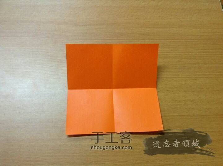 折纸 筷袋 第2步