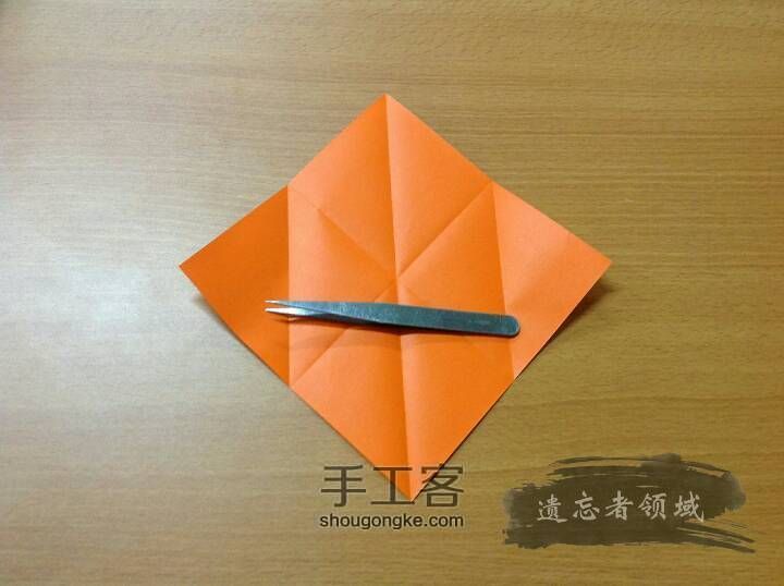 折纸 筷袋 第3步