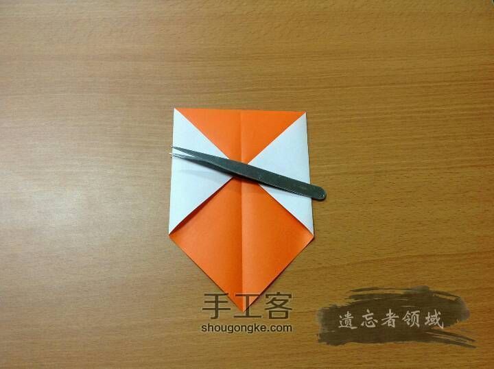 折纸 筷袋 第5步