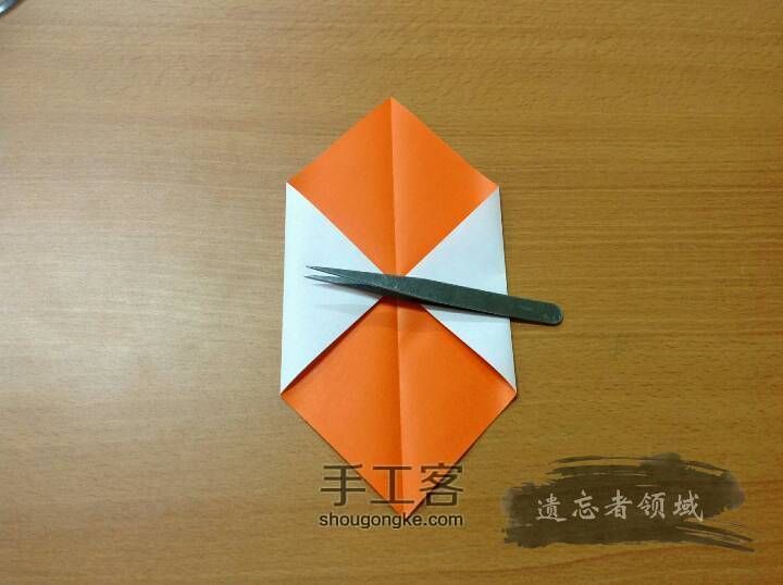 折纸 筷袋 第4步