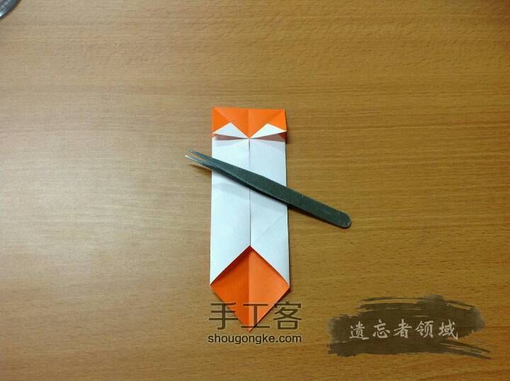 折纸 筷袋 第8步