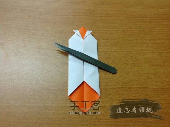 折纸 筷袋 第12步