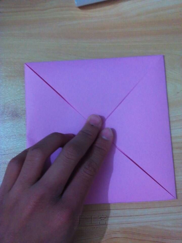 可爱的折纸书包~ 第8步