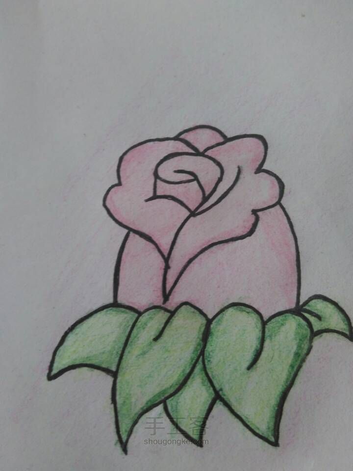 玫瑰🌹花😄 第3步
