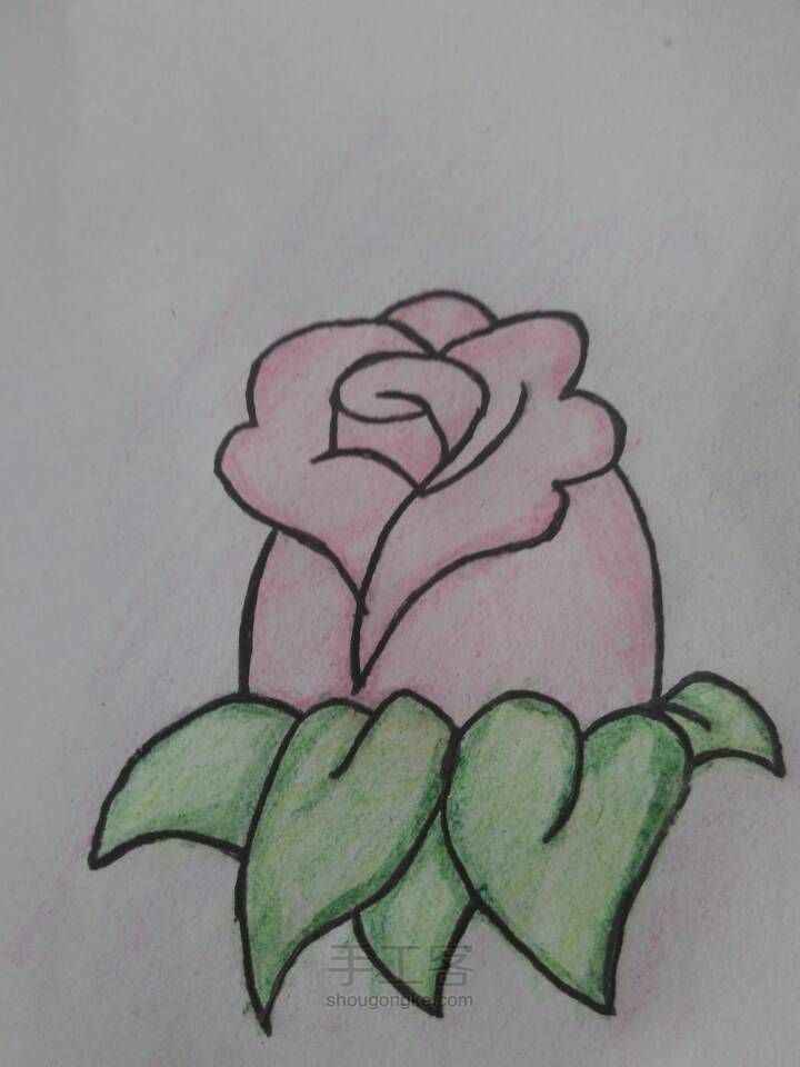 玫瑰🌹花😄 第2步