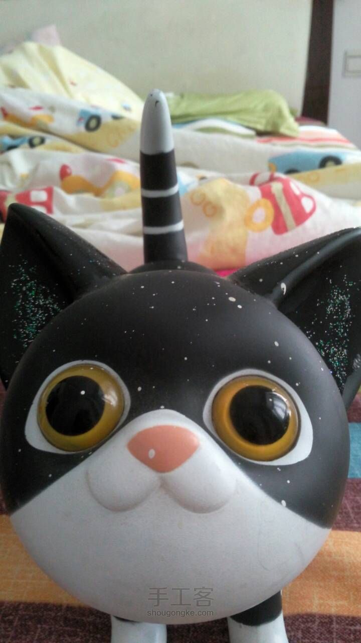 闪光的小猫咪 第1步
